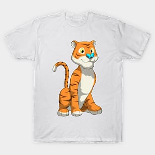 Tiger with Butterfly T-Shirt